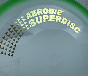 Aerobie superdisc frisbee
