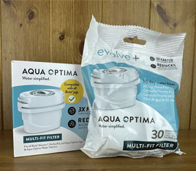 Aqua Optima evolve plus water jug filters