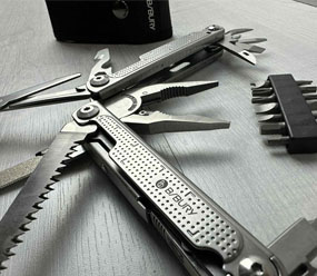 Bibury stainless steel multitool BI2049GB-N