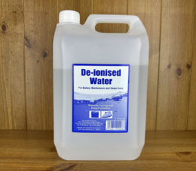 De-ionised water