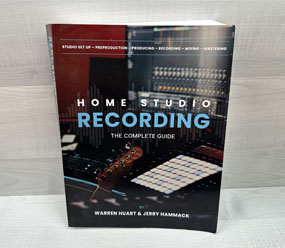 Home studio recording guide book