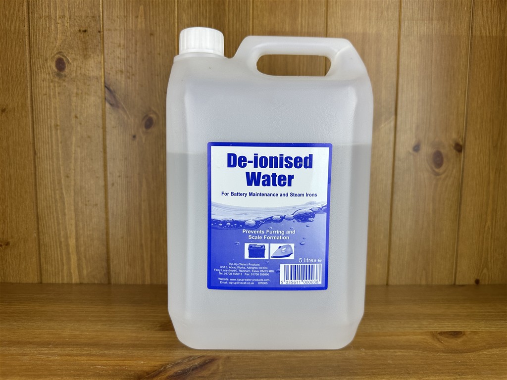 5L De-ionised water 5L De-ionised water