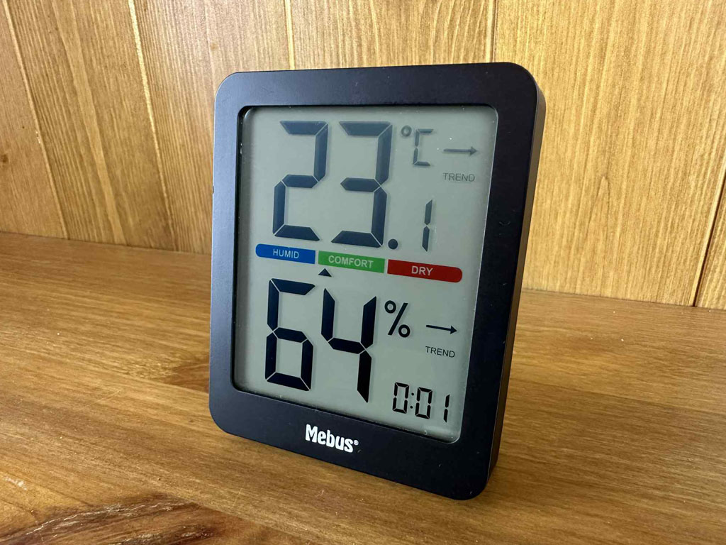 Mebus digital air station thermometer and hygrometer Mebus digital air station thermometer and hygrometer