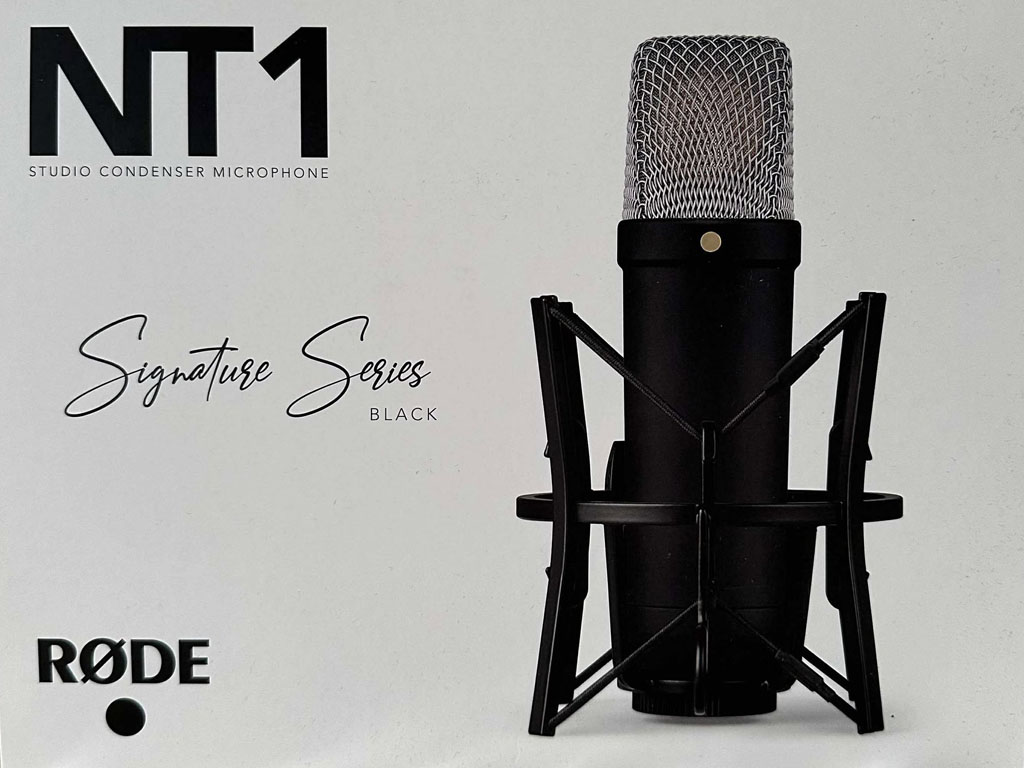 Rode NT1 Signature Series condenser microphone Rode NT1 Signature Series condenser microphone