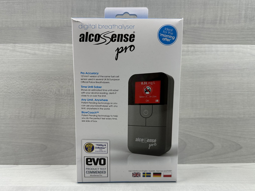 AlcoSense Pro Fuel Cell Breathalyser AlcoSense Pro Fuel Cell Breathalyser