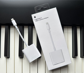 Apple iphone lightning camera adapter thumb