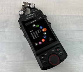 Tascam Portacapture x8 portable field sound recorder thumb