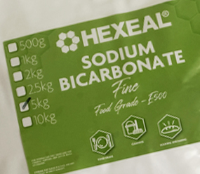 Hexeal sodium bicarbonate