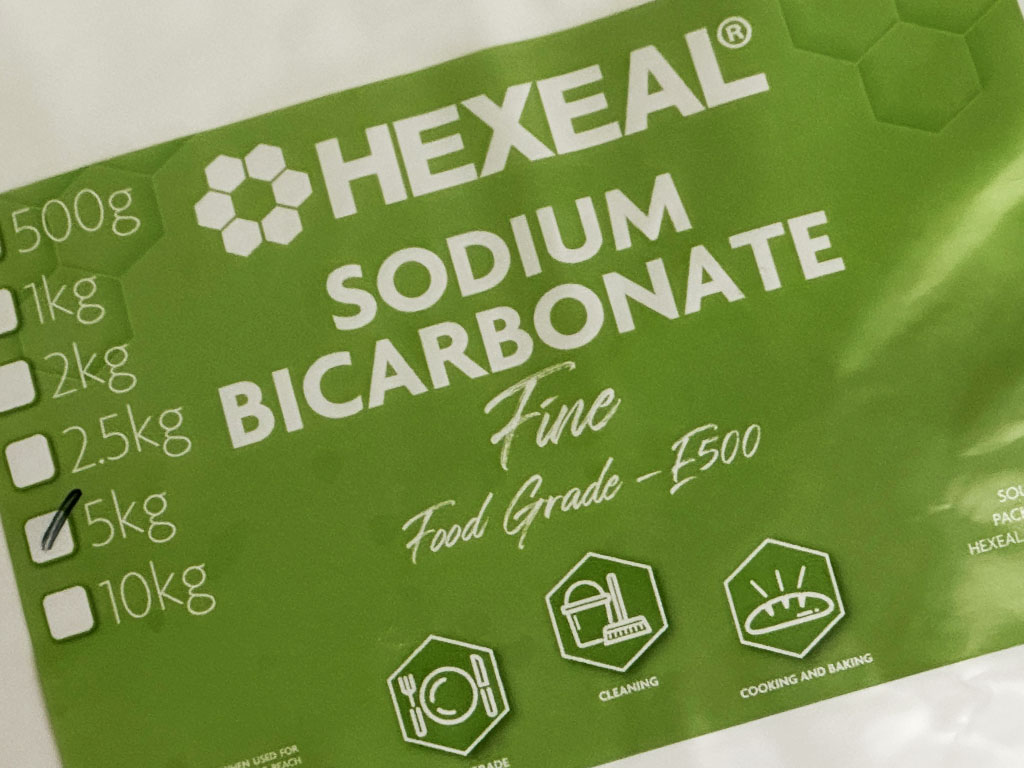 Hexeal sodium bicarbonate