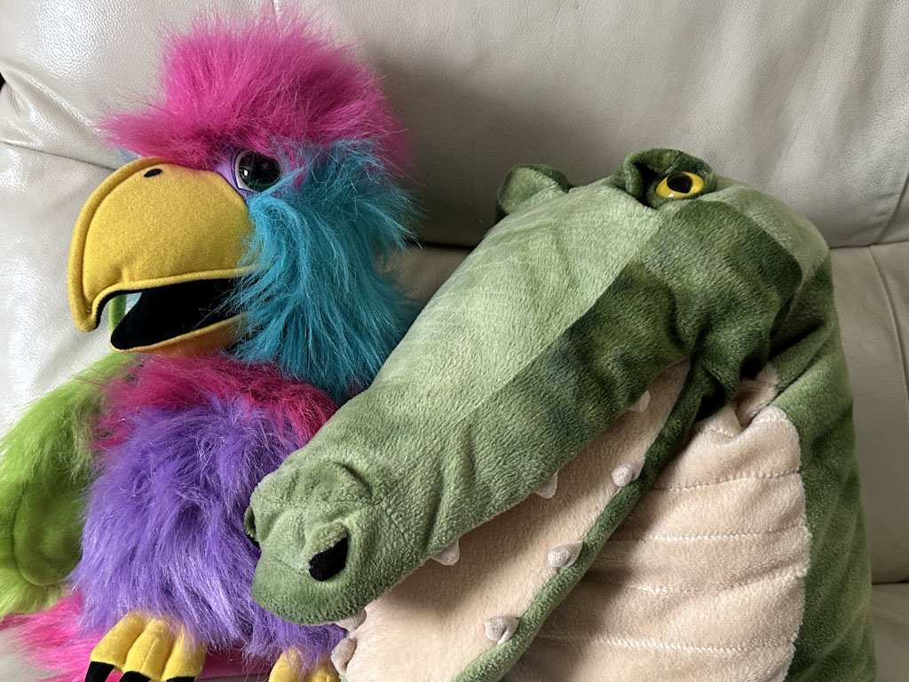 The Puppet Company quality hand puppets.